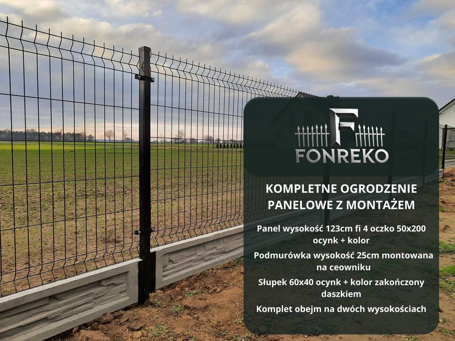 Oferta Specjalna MONTAŻ Ogrodzenie Panelowe Województwo Opolskie