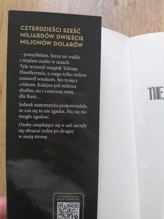 książka The inheritance games