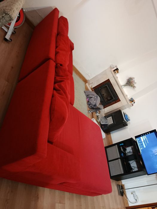 Vendo Sofá vermelho