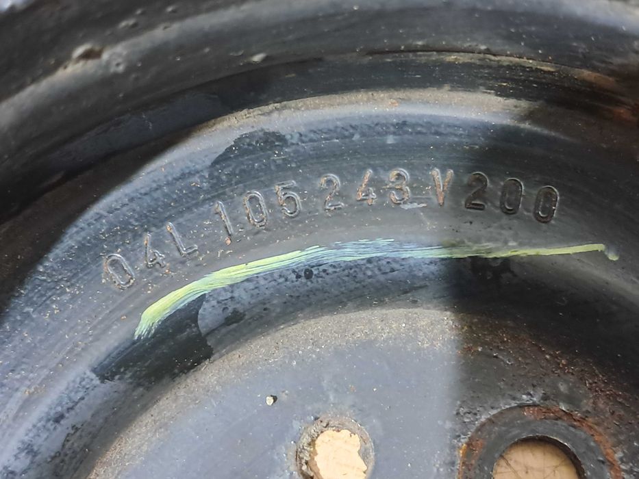 Koło pasowe wału korbowego zębate 2.0 TDI VW AUDI Seat Skoda Passat B8