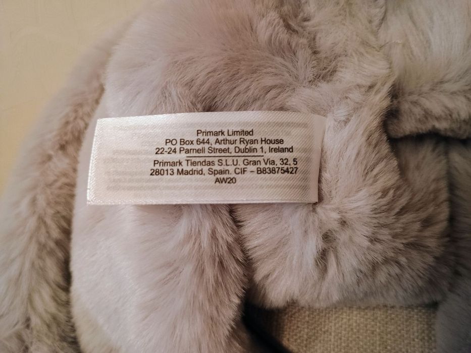 Женский меховой шарф