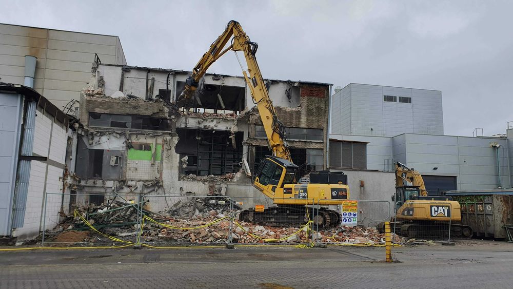 Wyburzenia, kruszenie gruzu, przesiewanie