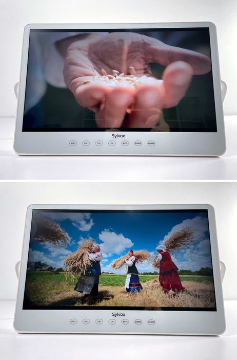 SYLVOX Портативний ТВ з Google TV, 15.6" екран, до 6 годин батарея