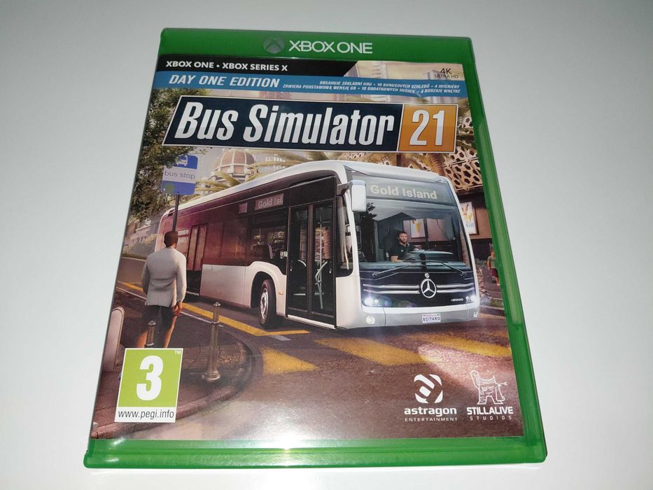 xbox one BUS SIMULATOR 21 symulator autobusu miejskiego po polsku
