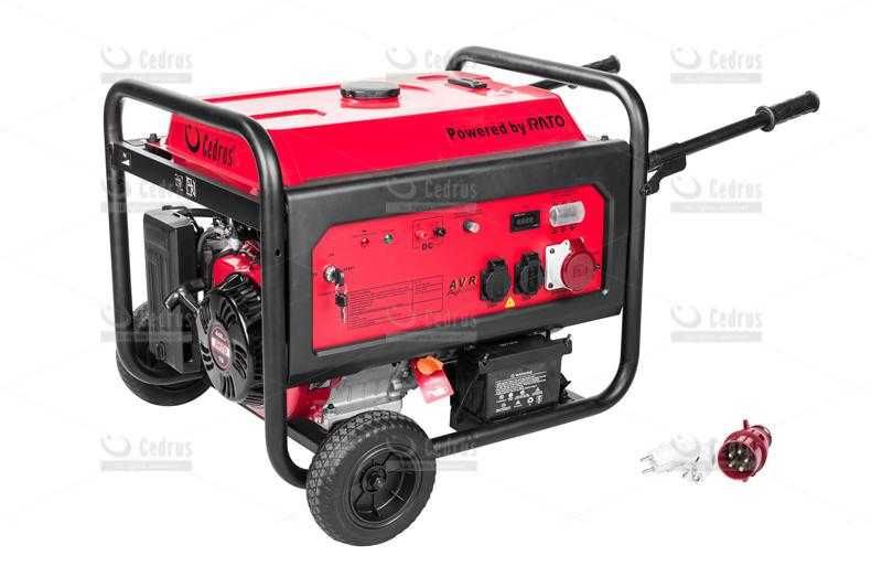 Agregat prądotwórczy generator prądu Cedrus AG7E-3F moc 6,8kW
