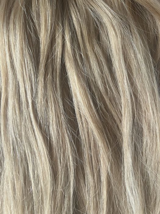 Cabelo louro 100% humano 179g 55cm