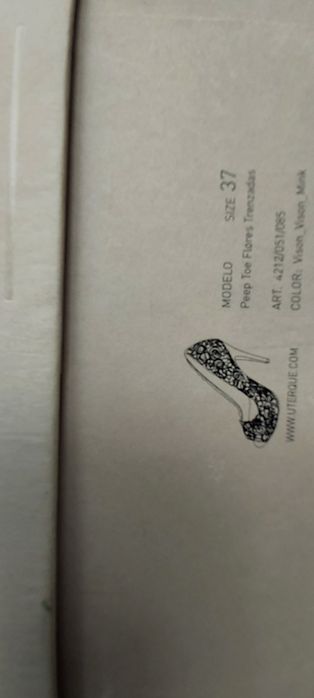 Sapatos Uterque tam 37