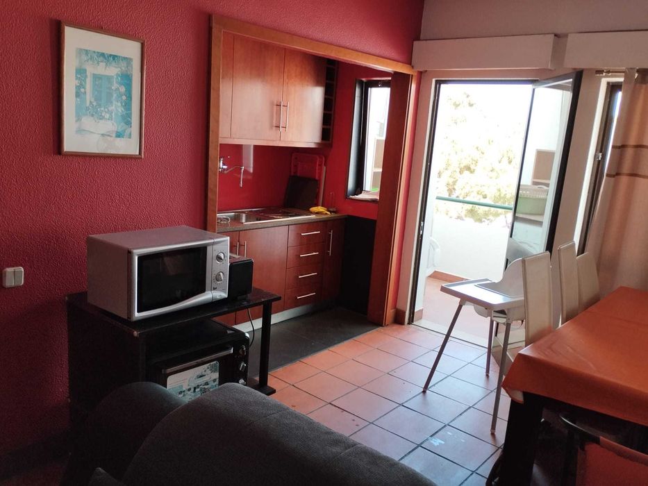 T1 grande com piscina em Vilamoura