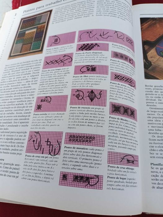 Livros de lavores e bricolage em muito bom estado