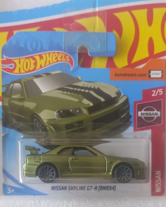 Nissan skyline GT-R bnr34 Hot Wheels