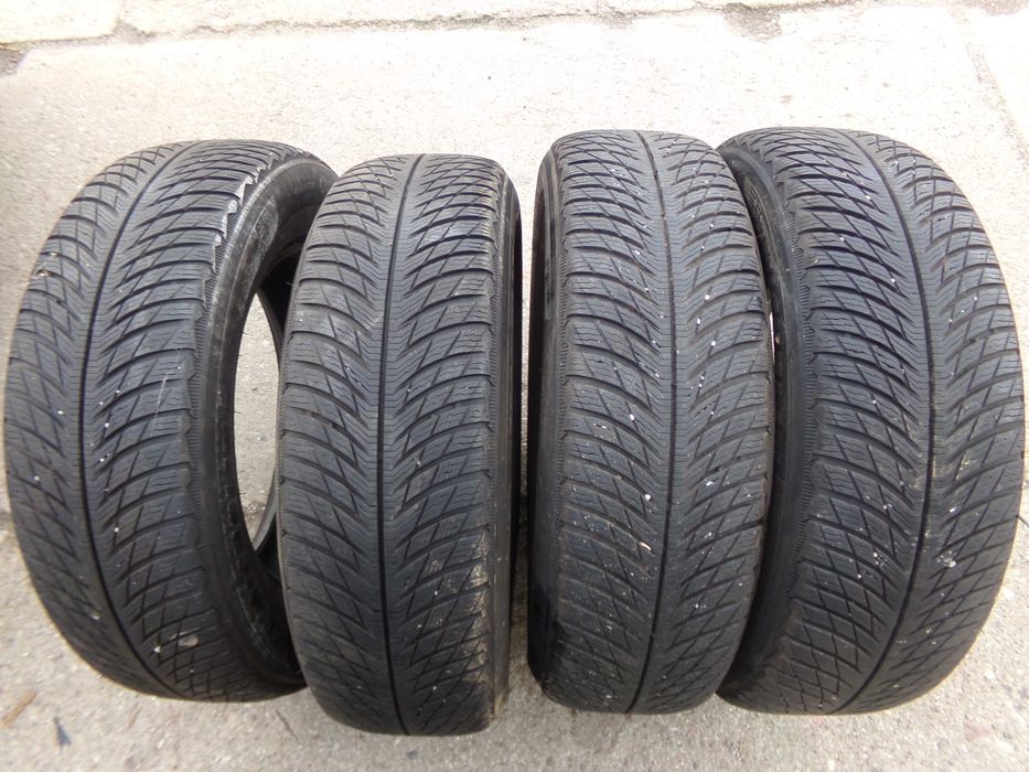 215/65/17   --  6,5-7mm  -  MICHELIN - ZIMA -  4szt - komplet -- Tanio