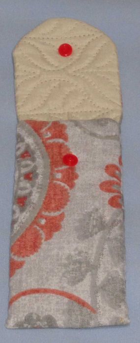 Estojo em tecido com fecho de mola 13 (NOVO)