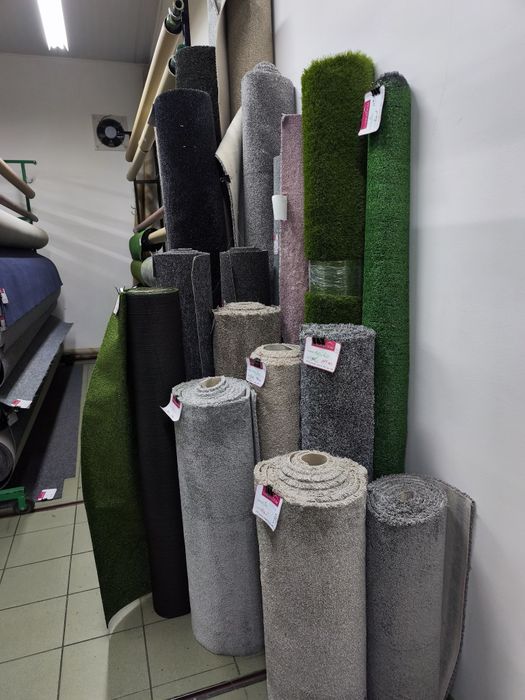 końcówki kolekcji -50% wykładziny dywanowa i PCV