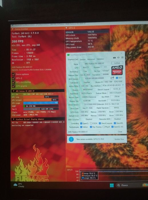 Sapphire Nitro + RX 6800 XT 16Gb