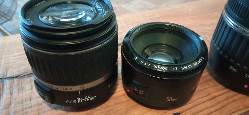 Canon eos 650d e 600 d e várias lentes