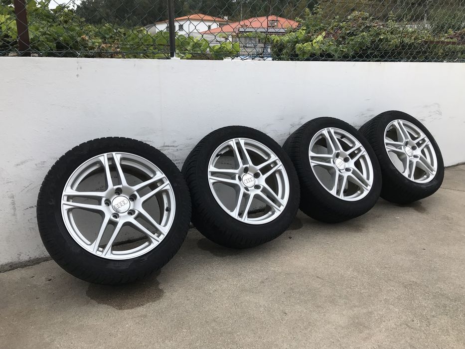 Jantes Dezent 17 5x112 originais com pneus