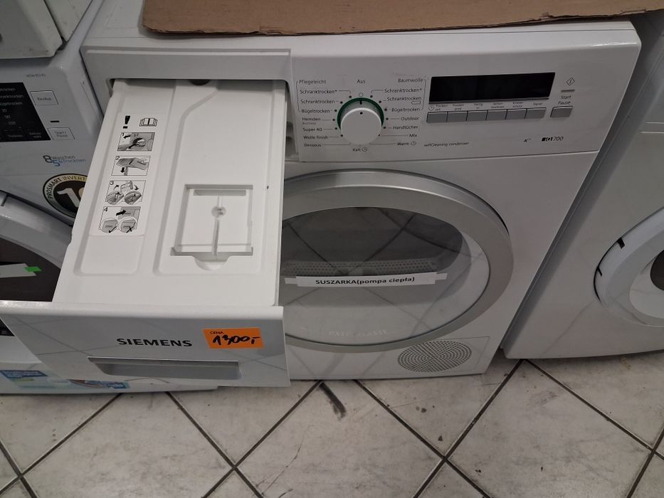 Suszarka Siemens pompa ciepła! Gwarancja i transport Gratis ‼️