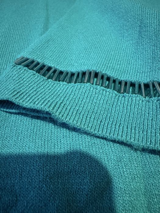 Liu Jo sweter zielony asymetryczny