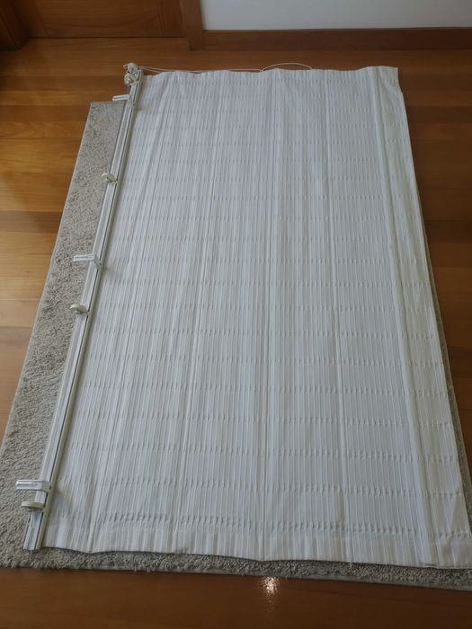Cortinados em tecido com novos