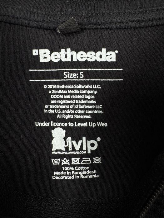Bethesda Doom bluza z kapturem hoodie S/M