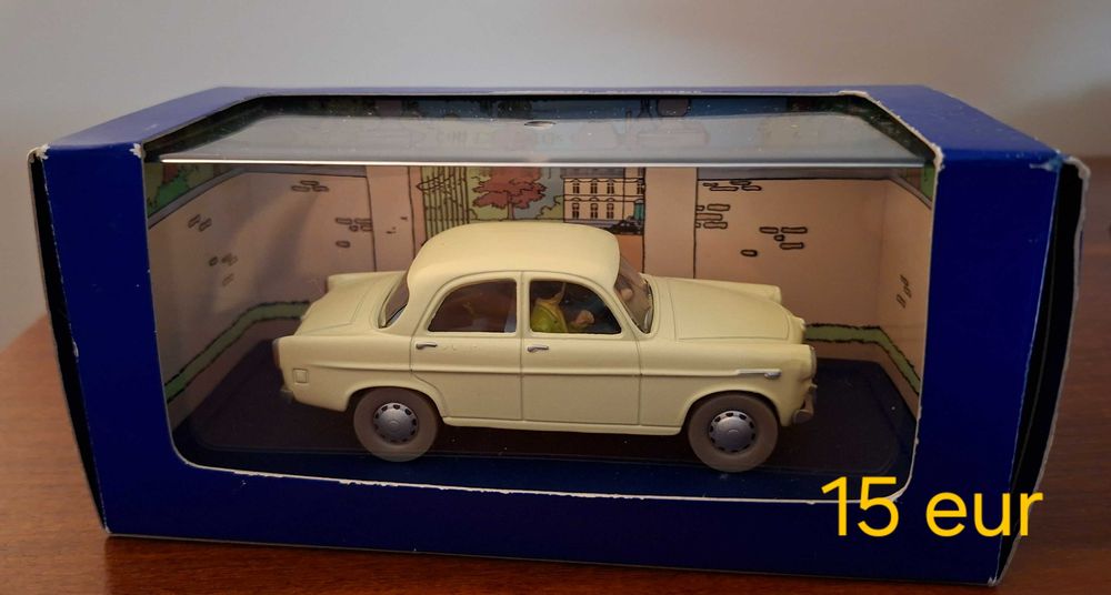 Carros da colecção Tintin