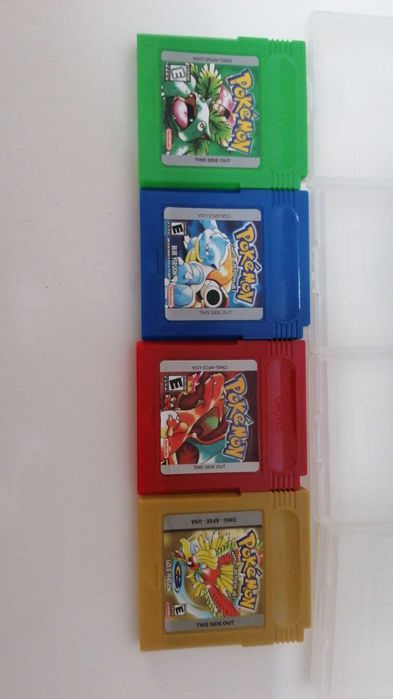 Gameboy pokemon jogos