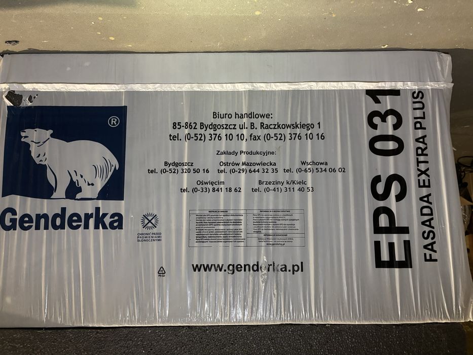 Styropian Genderka 4 płyty 20cm 031