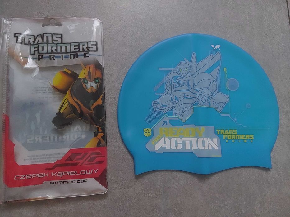 Czepek na basen transformers