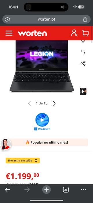 Lenovo - Legion 5 15ACH6H