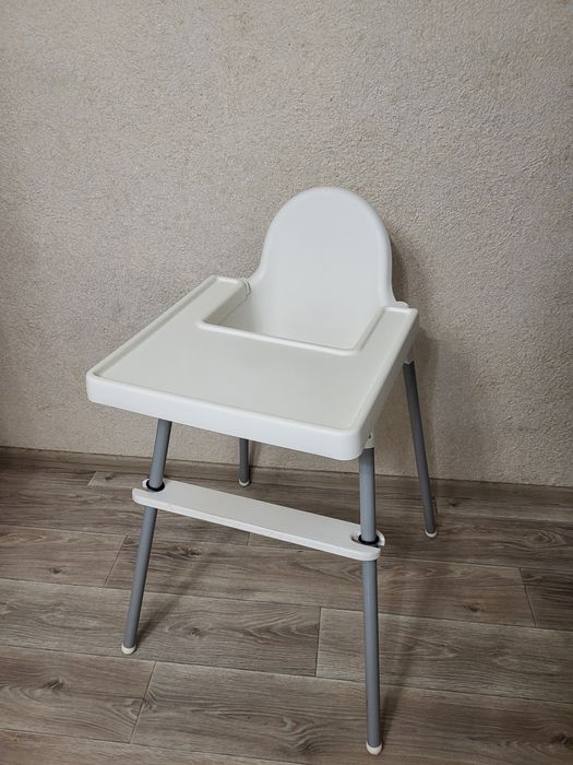 Стільчик для годування ikea antilop+підніжка