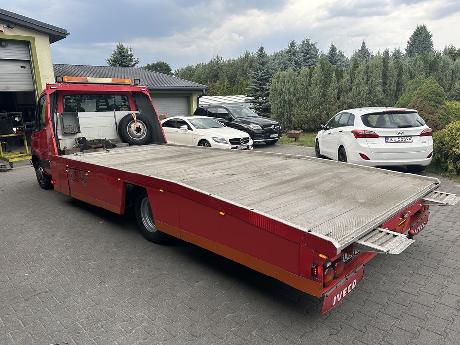 iveco 50c18 3,0 180 km kat b blizniak dlugi szeroki najazd