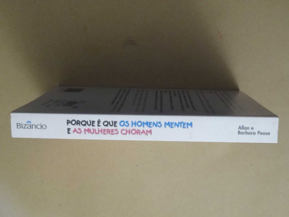 Porque é Que os Homens Mentem e as Mulheres Choram de Barbara Pease