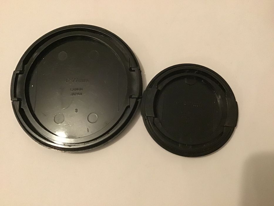 Tampas de objetivas varias marcas