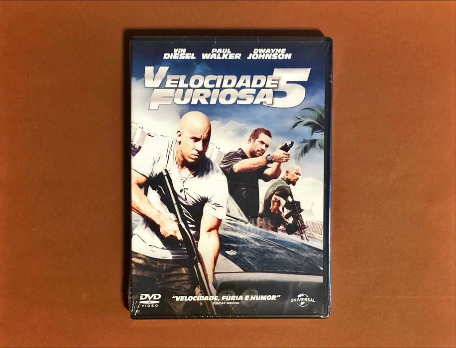 FILME DVD SELADO [8€ cada] Velocidade Furiosa Diesel Mendes Walker
