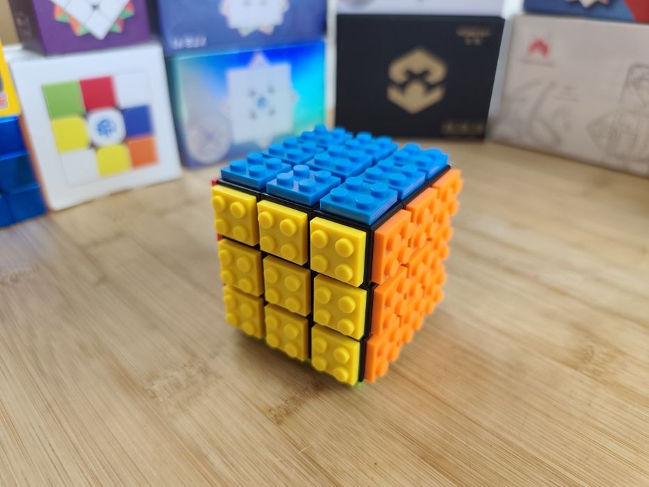 Cubo Mágico 3x3 Estilo Lego (Novo)