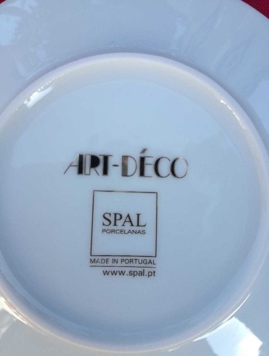 Lindíssimo Serviço Café SPAL (Arte Deco) 15 pçs- NOVO