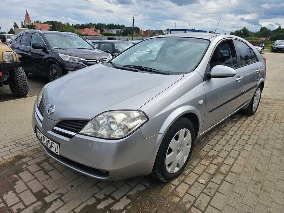 Nissan Primera 2003r/1.8benzyna gaz/116KM/opłaty aktualne/LPG