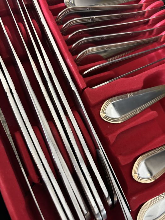 Sztućce komplet obiadowy po 12 sztućcówi deserowy hoffner