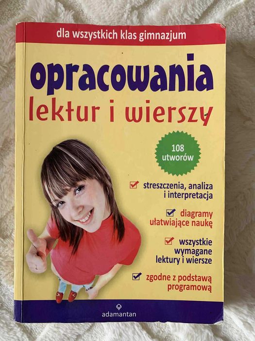 Opracowania lektur i wierszy - szkoła podstawowa