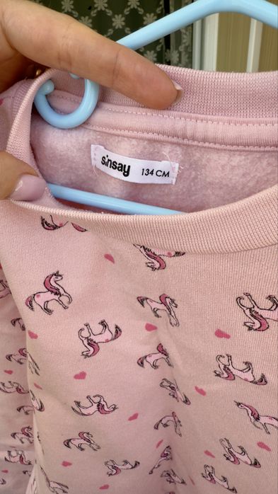 Тепла кофта для дівчинки, свитшот Sinsay для девочки - р.128-134