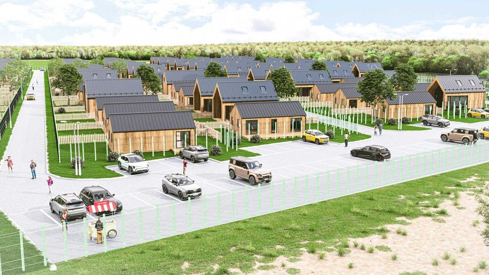 ośrodek z domkami nad jeziorem Pławniowice -dzierżawa działek