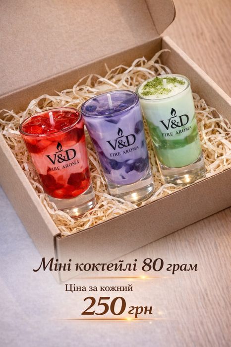 Свечі екологічні ручна робота соевий віск