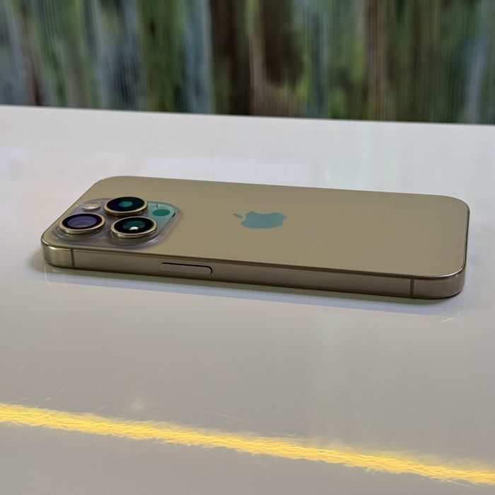 Айфон Apple iPhone 15 Pro Natural Titanium 128 Gb Neverlock ГАРАНТІЯ