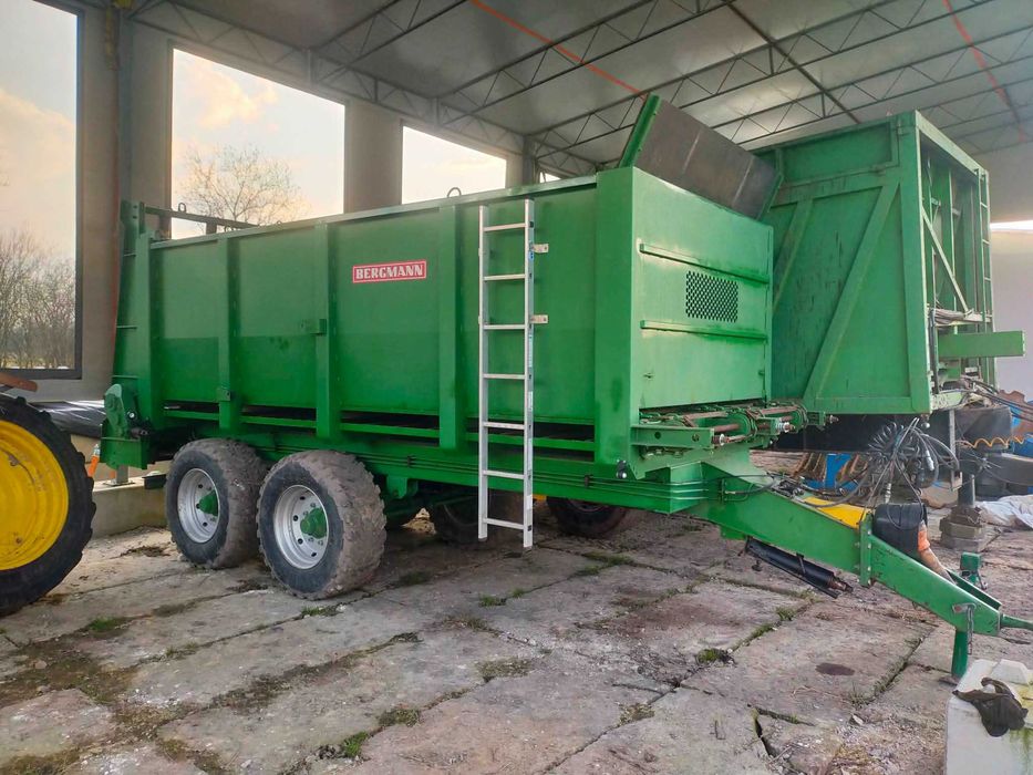 Rozrzutnik obornika tandem Sipma Tornado 12t (objętościowa)