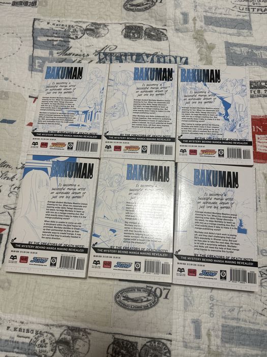Coleção Bakuman; vol-1 ao 6