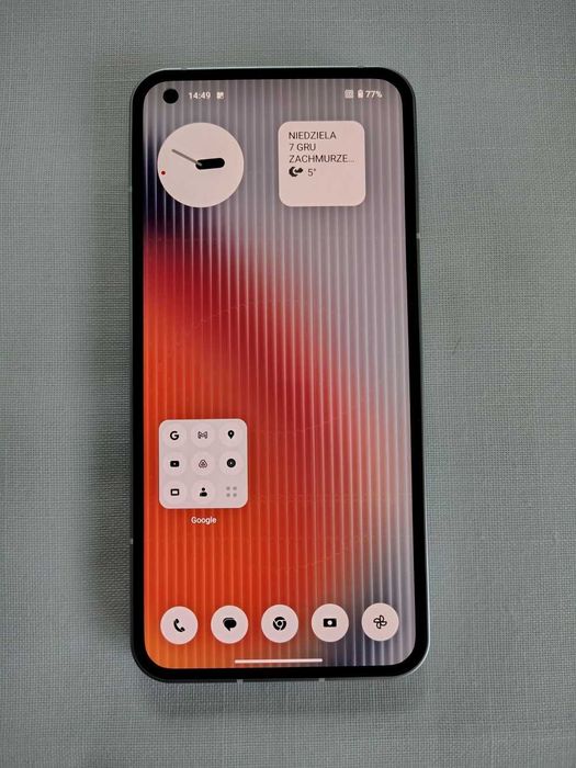 Nothing Phone 1 8/256 biały jak nowy komplet + gratisy !