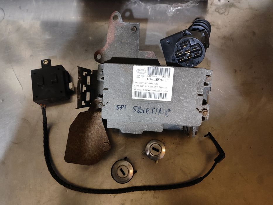 Zestaw startowy Seicento 1.1 SPI komputer sterownik immobiliser