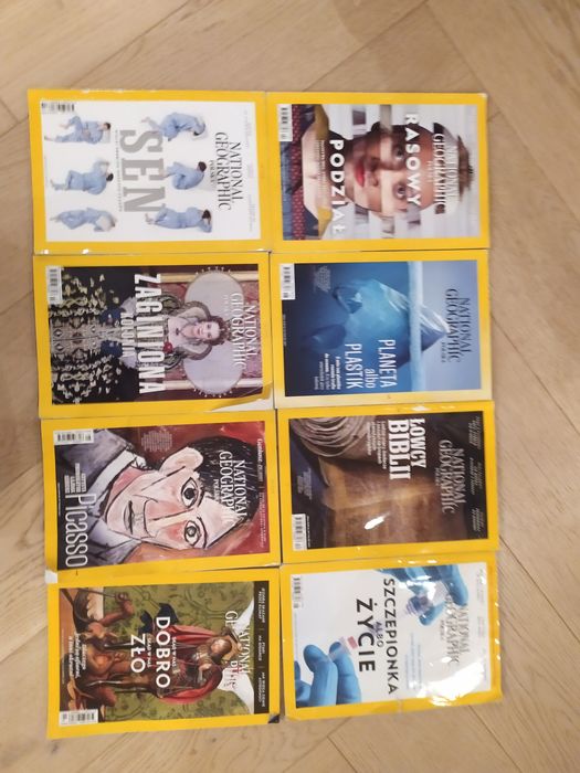 Czasopisma National Geographic 2018 12 szt. cały rocznik