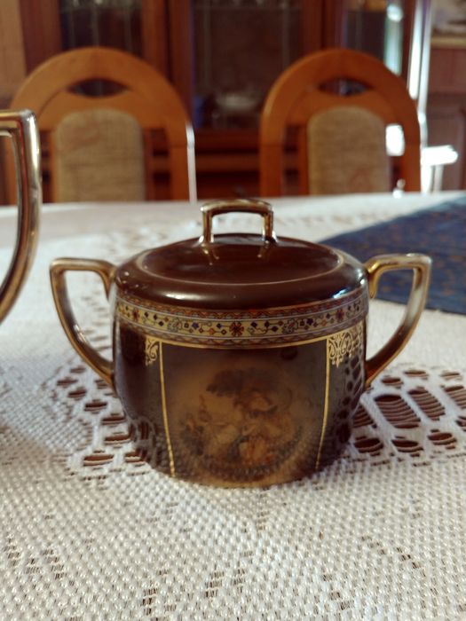 Dzbanek i cukiernica -ceramika.