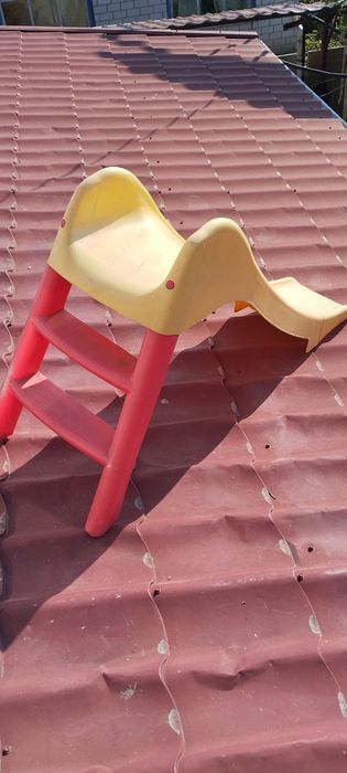 Дитячя пластикова горка